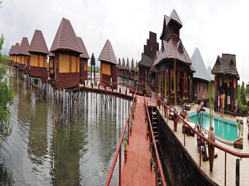 Shwe Inn Tha Floating Resort Inle Lake Exteriér fotografie